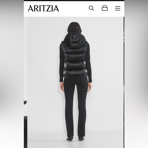 Aritzia Super Puff Vest - Picture 2 of 7